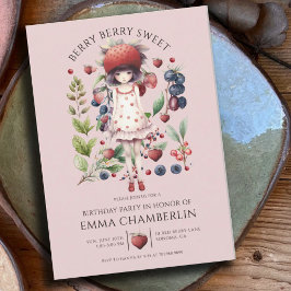 Invitación Espectacular fiesta de cumpleaños del Chica Berry 