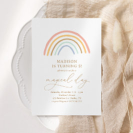 Invitación Espectacular fiesta de cumpleaños del Chica del ar