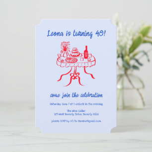 Invitación Espectacular fiesta de cumpleaños del Personalizad