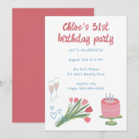 Espectacular fiesta de cumpleaños Girlie Cute Pers