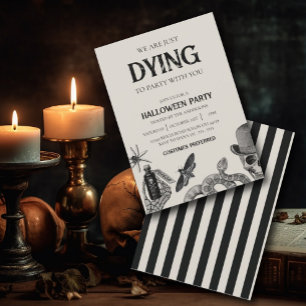 Invitación Espectacular fiesta de disfraces de Halloween