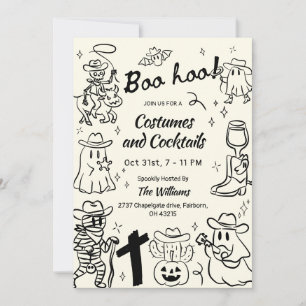 Invitación Espectacular fiesta de Halloween