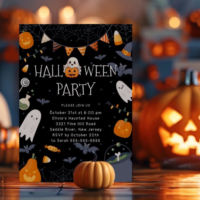 Invitación Espectacular fiesta de Halloween (Subido por el creador)