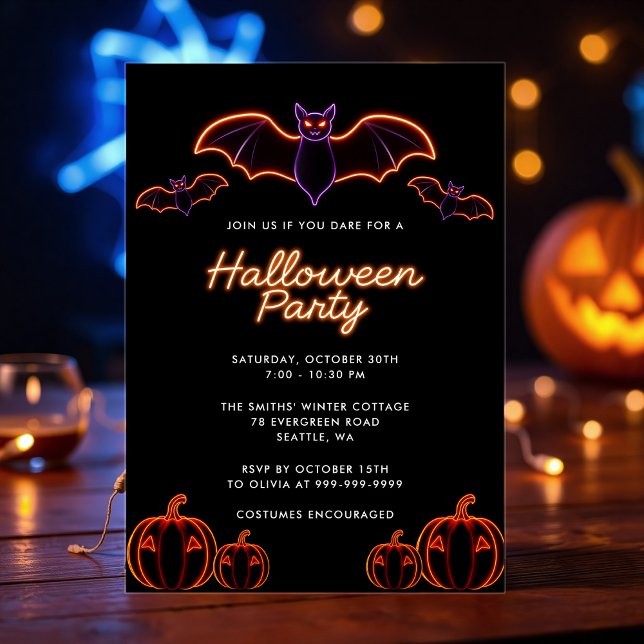 Invitación Espectacular fiesta de Halloween de la calabaza de (Subido por el creador)