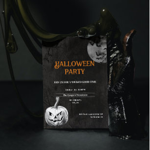 Invitación Espectacular fiesta de Halloween para Adultos