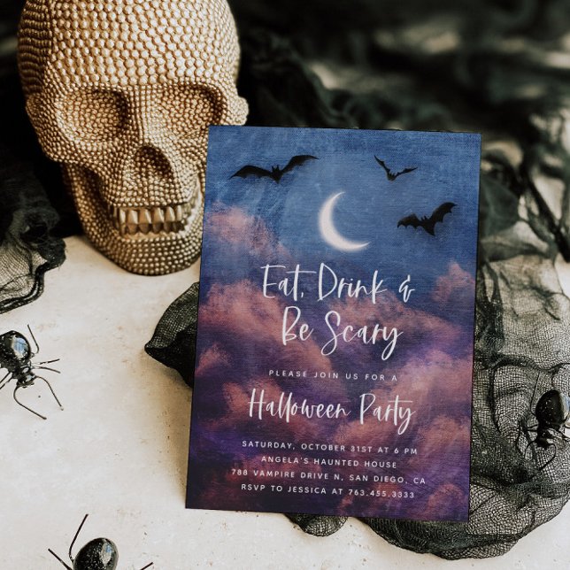 Invitación Espectacular fiesta de Halloween para adultos (Subido por el creador)