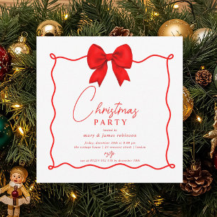 Invitación Espectacular fiesta navideña de los Navidades Red