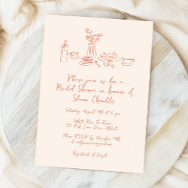 Invitación Espectacular garganta de garganta deslumbrada duch