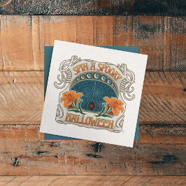 Invitación Espectacular Halloween Estilo Gótico Vintage Invit