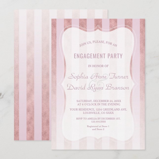 Invitación Espectacular partido de compromiso de bandas de or (Anverso / Reverso)