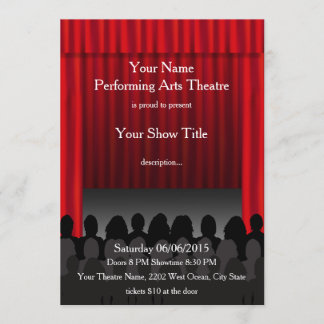 Invitación Espectáculo de teatro
