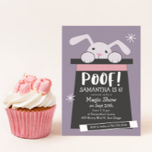 Espectáculo mágico fiesta de cumpleaños de conejo 