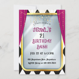 Invitación Espejo de Fantasía