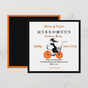 Invitación espeluznante a la fiesta de Halloween