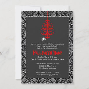 Invitación Espeluznante Bash de Halloween
