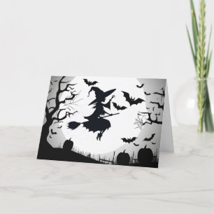 Invitación Espeluznante cielo nocturno de Werie presagiando l
