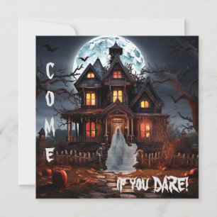 Invitación Espeluznante Fantasma Halloween