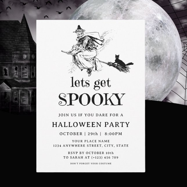 Invitación Espeluznante Fiesta de disfraces de Halloween para (Subido por el creador)