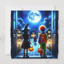 Invitación Espeluznante fiesta de Halloween