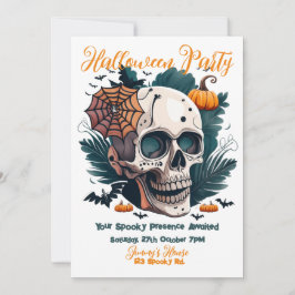 Invitación Espeluznante fiesta de Halloween