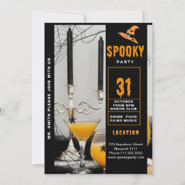 Invitación Espeluznante fiesta de Halloween