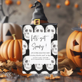 Invitación Espeluznante Vamos a Asustar | Fiesta de Halloween