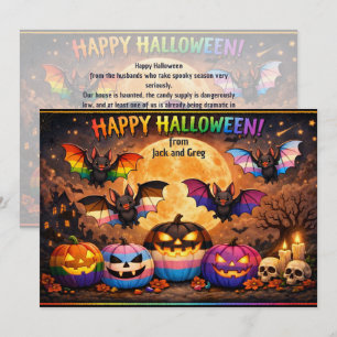 Invitación 🎃Espeluznante y Orgulloso Atormentado con Orgullo