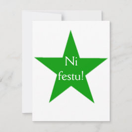 Invitación Esperanto: ¡Festu del Ni!