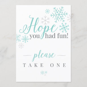 Invitación Espero que te hayas divertido