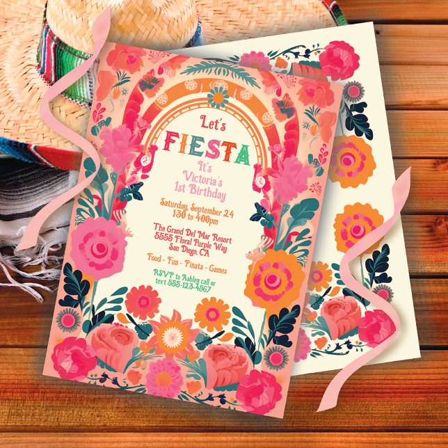 Invitación Espías de Fiesta Mexicana Fiesta Cumpleaños (Subido por el creador)