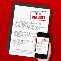 Espionaje de agente especial top Secreto de Surpri