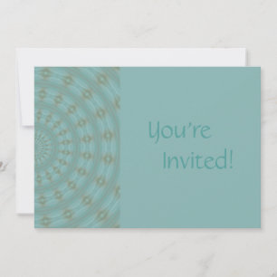 Invitación Espiral abstracta personalizada Fiesta de cumpleañ