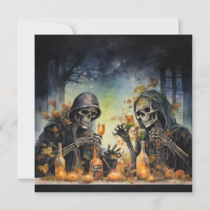 Invitación 👻 🥂 Espíritu y espíritu Soiree! 🥂 👻 Halloween