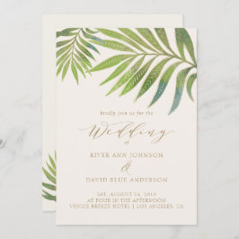 Invitación Espléndido Boda de verano