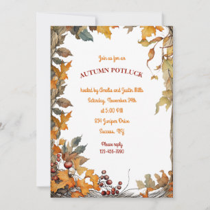 Invitación Esplendor de Otoño