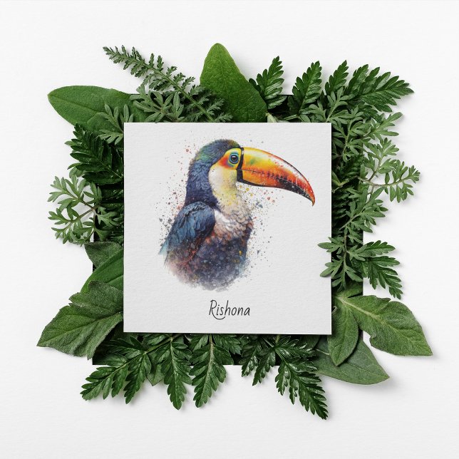 Invitación Esplendor Tropical Toucan, personalizado (Subido por el creador)