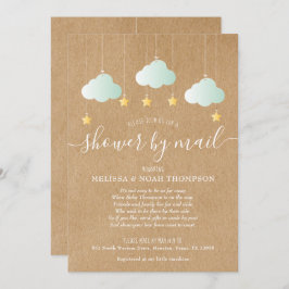 Invitación Espoleta De Larga Distancia De La Ducha Por Correo