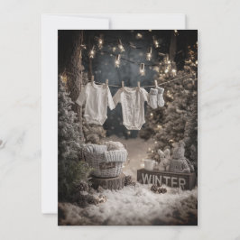 Invitación Espolvoreada en nieve | Bliss Frosted