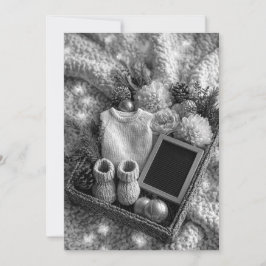 Invitación Espolvoreo mínimo y moderno | Celebración del bebé