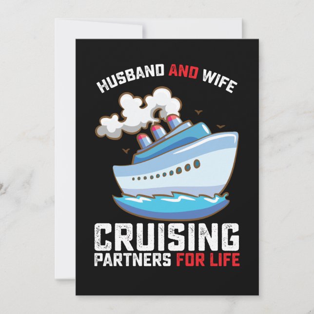 Invitación Esposo Y Esposa Cruizando Asociados Para La Vida (Anverso)