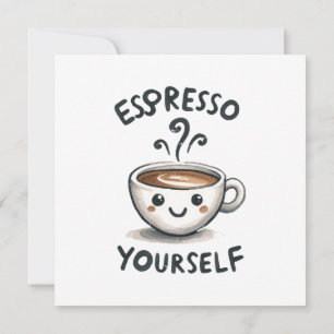Invitación Espresso café
