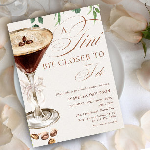 Invitación Espresso Martini A Tini Bit Más Cercana Ducha De N