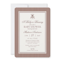 Espresso Martini Baby Baby Shower de Bebé en Camin