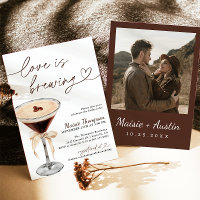 Espresso Martini Love is Breve Bridal Shower