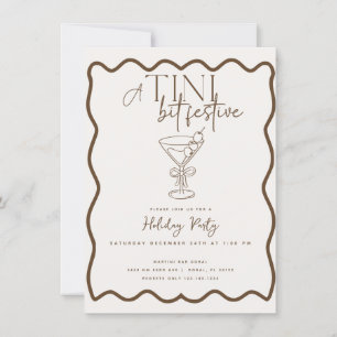 Invitación Espresso Martini Navidades de cócteles Fiesta de v