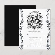 Esqueleto Floral de Rosa de Vid Blanca Negra RSVP