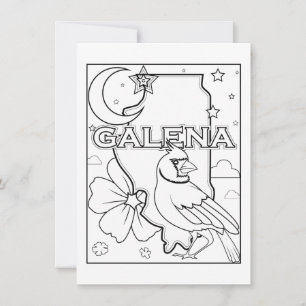 Invitación esquema de estado de galena illinois
