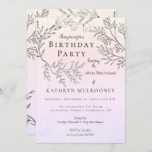 Esquemas florales delicados en la décimo octava