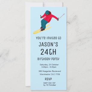Invitación Esquí