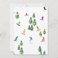 Esquiadores de Freeride en Navidad 